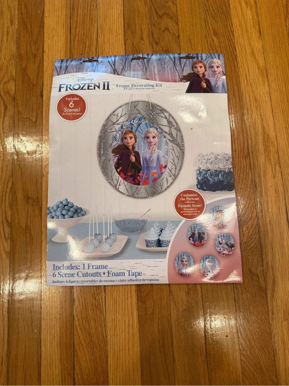 Disney Frozen II Frame Decorating Kit 6 Scene Cutouts Elsa Anna Olaf